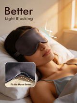 [Dark Gray] SilkSilky  Eye Mask 004