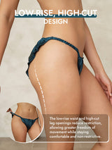 [Teal] SilkSilky  Panty 005