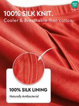 [Red] SilkSilky  Men's Underwear 002