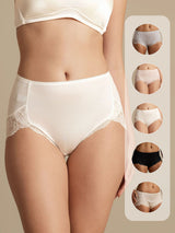 [White] SilkSilky  Panty 001