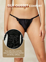 [Black] SilkSilky  Panty 004