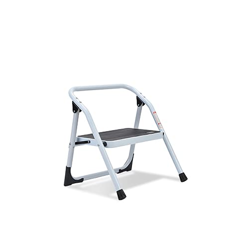 SOLADDER 1-Step Ladder Folding Step Stool with Anti-Slip Sturdy and Wide Pedal Stepladder Multi-Use for Home and Kitchen Space S