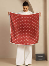 [Wine] SilkSilky  Scarf 004