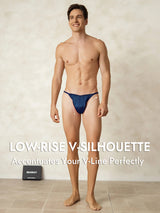 [Dark Blue] SilkSilky  Men's Underwear 003
