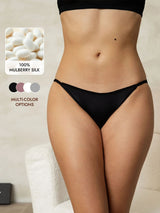 [Black] SilkSilky  Panty 001
