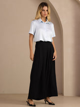 [Black] SilkSilky Womens Pants 007