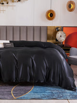[Black] SilkSilky  Duvet Covers 003