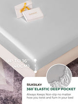 [Silver] SilkSilky  19Momme Bedding Set 004