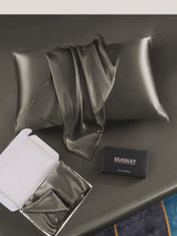 [Dark Gray] SilkSilky Pillowcase 005