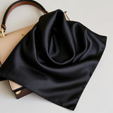 [Black] SilkSilky  Scarf 001