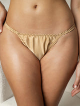 [Khaki] SilkSilky  Panty 009