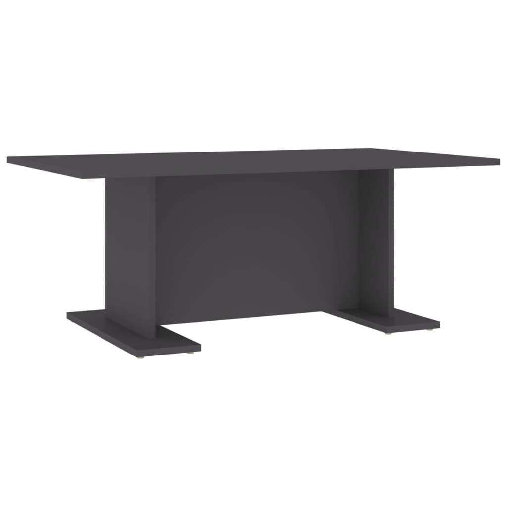 vidaXL Coffee Table Gray 40.7"x23.6"x15.7" Engineered Wood