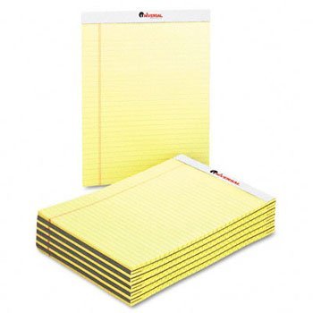 Universal Ruled Perforated Pads Pad,Lgl Ruled,Perf,Ltr,Ca (Pack Of10)