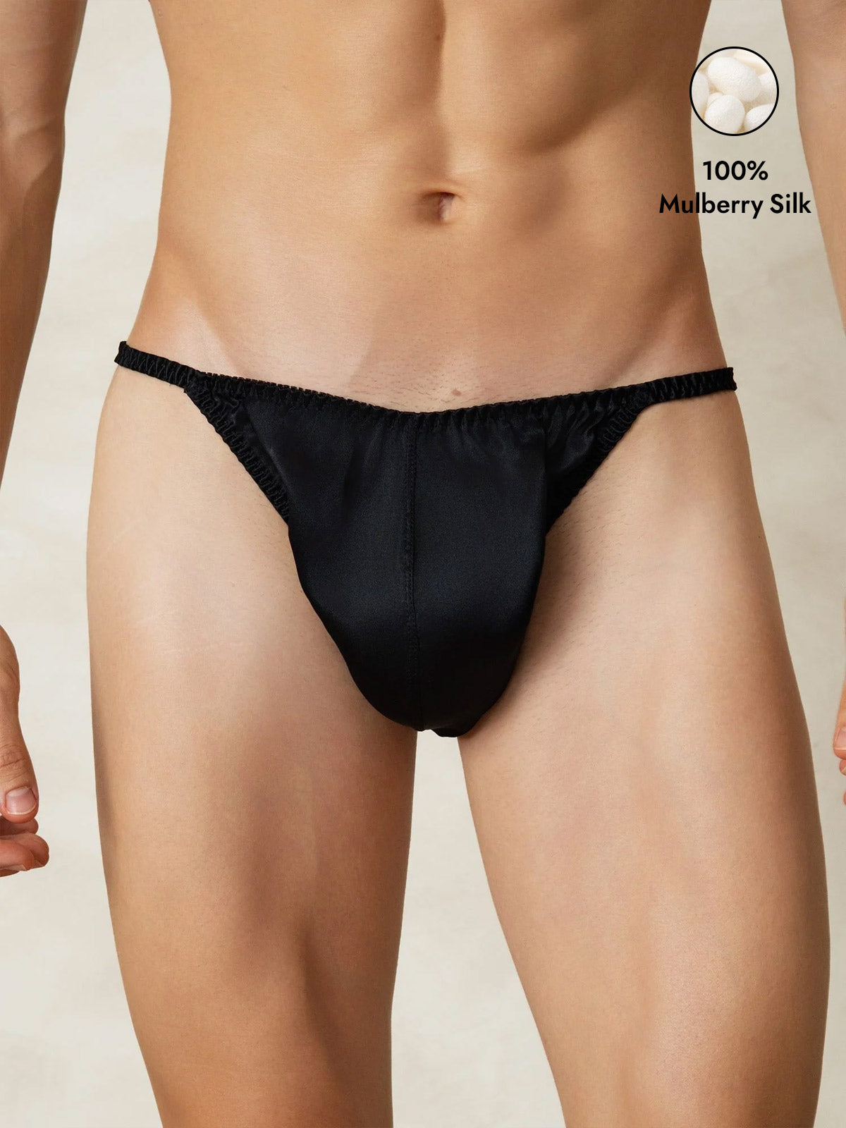 [Black] SilkSilky  Men's Underwear 001