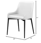 Neos Modern Furniture C099WH Chair, White