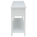 Acme Flavius 2-Drawer Wooden Console Table in White