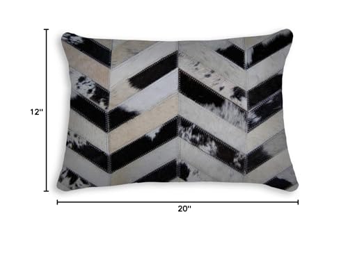 HomeRoots Decor 12' X 20' X 5' Tricolor Pillow