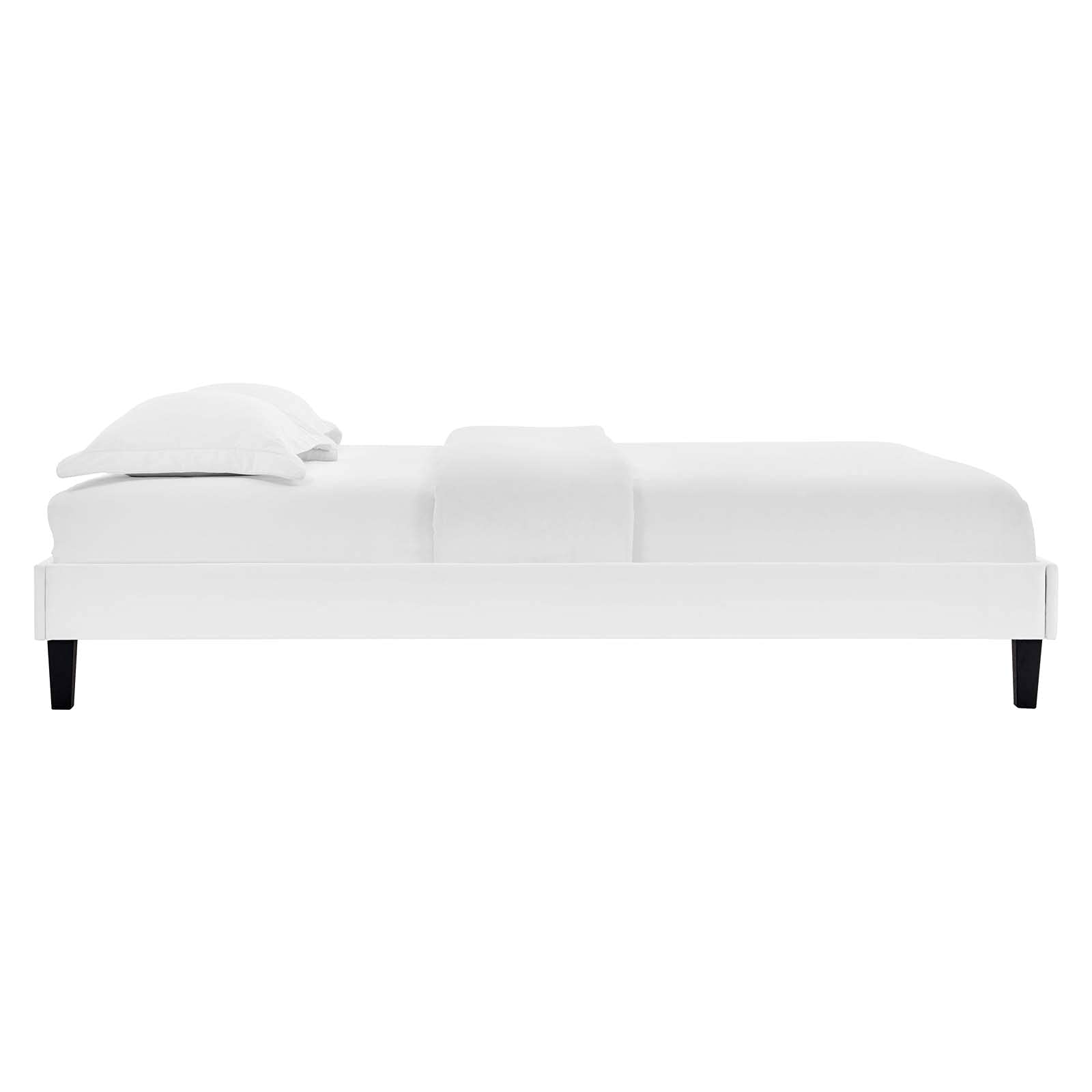 Modway Reign Platform, Full, White