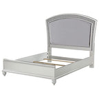 Acme Maverick Eastern King Bed in Fabric & Platinum