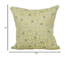 Blazing Needles Square Polyester Jacquard Throw Pillow, 17", Talamols Pineap