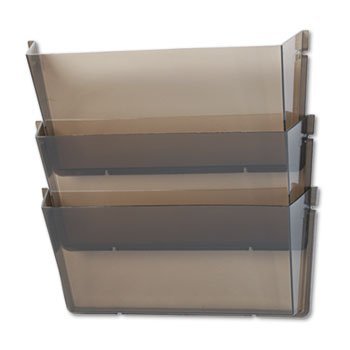 Deflect-O Unbreakable Docupocket Wall Files File,Wall,3Pocket,Ltr,Ske 4038551 (Pack Of2)