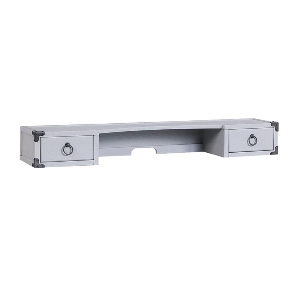 Acme Orchest Desk Hutch in Gray
