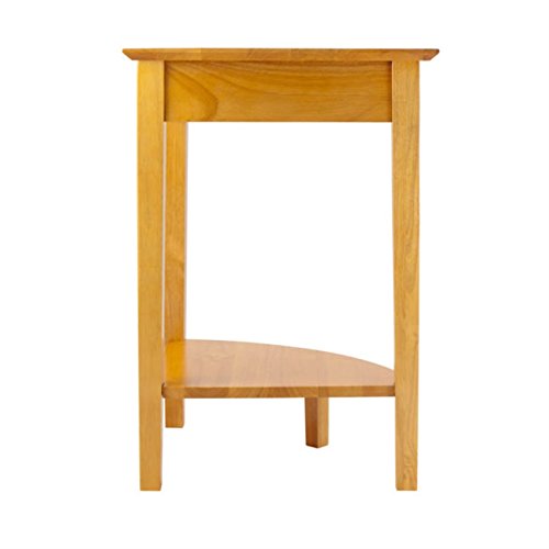 Ergode Studio Home Office Corner Table, Honey