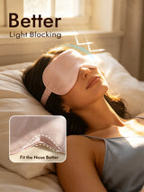 [Pink] SilkSilky  Eye Mask 004