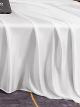 [White] SilkSilky  22Momme Sheet 004