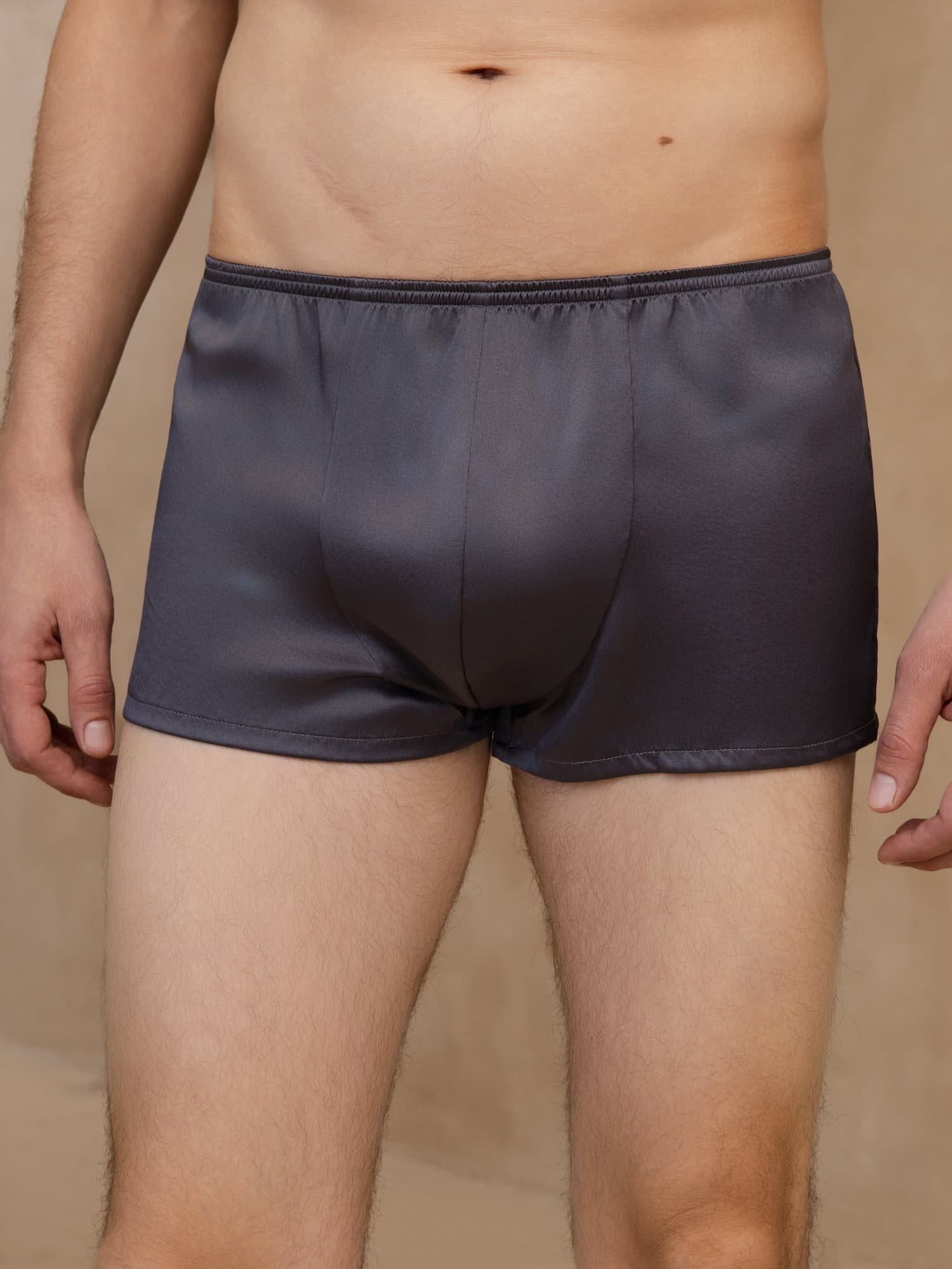 [Dark Gray] SilkSilky  Men's Underwear 001