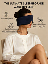 [DarkBlue+LightBlue] SilkSilky  Eye Mask 005
