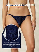 [Dark Blue] SilkSilky  Panty 004