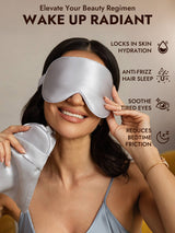 [Silver] SilkSilky  Eye Mask 005