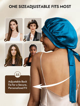 [Teal] SilkSilky  Sleep Cap 005