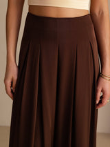 [Coffee] SilkSilky Womens Pants 004