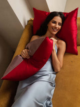 [MauveOrchid+Wine] SilkSilky  22Momme Pure Silk Pillowcase 003