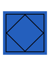 [Blue Square] SilkSilky  Scarf 001