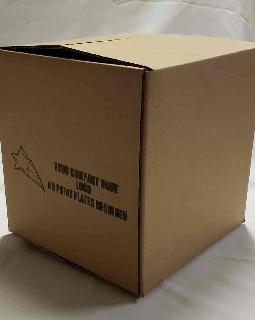 Tailored Packaging Corrugated Shipping Boxes 6'L X 4' W X 4' H, 100 Pack Custom Printed