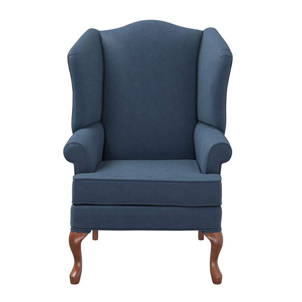 Crawford Wing Back Chair - Sky