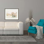 The Pont Neuf Paris Black Print Wall Art