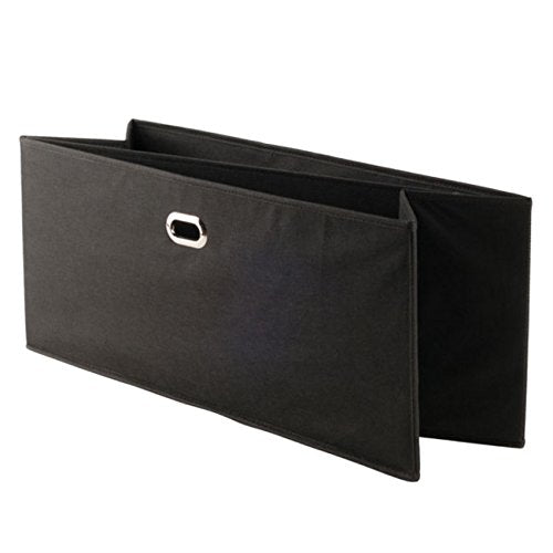 Ergode Wood Torino Folding Fabric Baskets - Versatile Storage Solution for Bedroom (22222-VV)