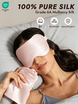[Pink] SilkSilky  Eye Mask 002