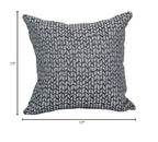 Blazing Needles Square Polyester Jacquard Throw Pillows, 17", Banyan Timber 4 Count