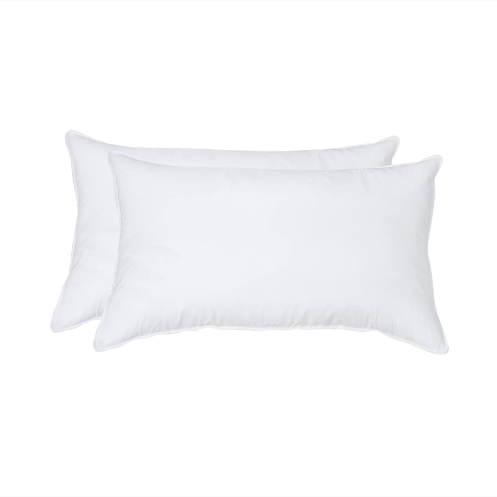 ANT-HOME 14''x24'' Pillow Inserts Soft Feather Pillow Set of 2 Indoor Decorative Sofa Down Pillows Bed Pillows Couch Pillow