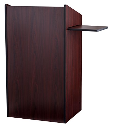 Oklahoma Sound Aristocrat Floor Lectern, Mahogany