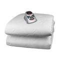 Biddeford Blankets 6 Ounce Quilted Electric Heated Mattress Pad With Digital Controller, Full, White