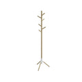 Safco Product Modern Resi Free Standing Coat, Bag, Hat Rack Tree. Modern Styling With Secure Arms And Sturdy Base
