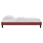 Modway Reign Platform, King, Dusty Rose