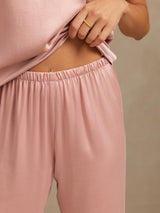 [Peach Skin] SilkSilky  Sleeveless Women's Pajamas 005