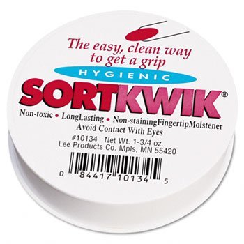Sortkwik Fingertip Moisteners Moistener,Sortkwik,1.75Oz (Pack Of30)